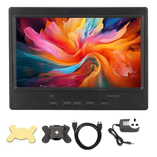 Aeun Portable Monitor, Plug And Play Multifunctional Portable Display Built In VGA Speakers For Gaming PC (#3)