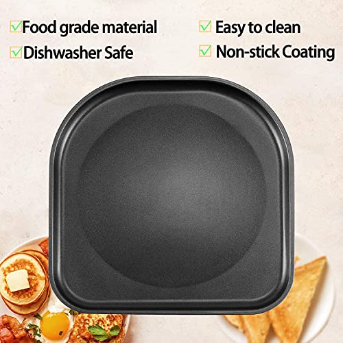 Drip Tray for PowerXL Air Fryer, 2 PCS Premium Nonstick Drip Pan, Oil Drip Tray, Oven Drip Pan, Air Fryer Replacement Parts for 6QT, 10QT PowerXL
