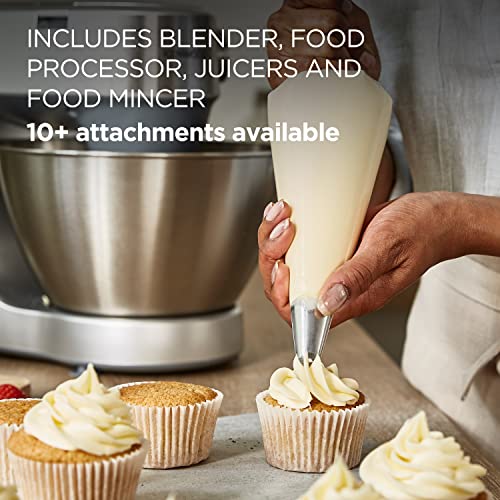 Kenwood Prospero KHC29.N0SI 6-in1 compact Stand Mixer Kitchen machine, blender, Food Processor, 4,3L bowl, 1000W, Silver