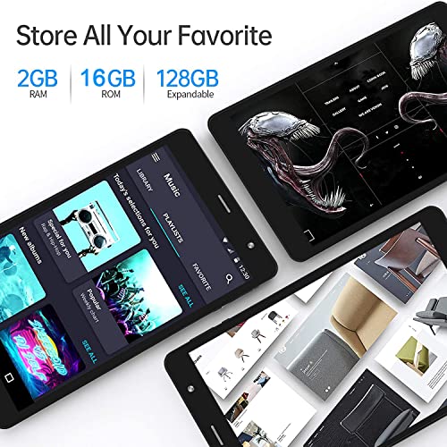 SZTPS Android 11 Tablet internet tablet 8-inch 16GB Storage 128GB TF Expansion, 1280x800 IPS Touchscreen Display, Support Wi-Fi, Bluetooth