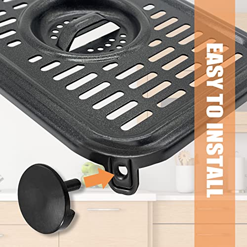 Air Fryer Replacement Parts, 8 Pieces Heat Resistant Food Grade Anti-Scratch Silicone Air Fryer Rubber Feet Tabs Tips Parts Accessories Covers fo