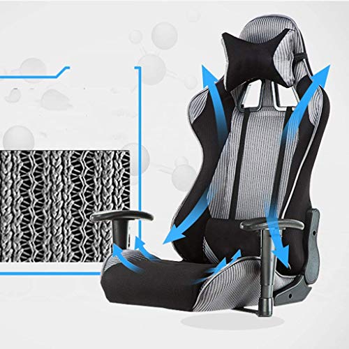 LZQDM Office chair -E-sports chair game chair home student seat Internet cafe professional competitive anchor chair computer chair