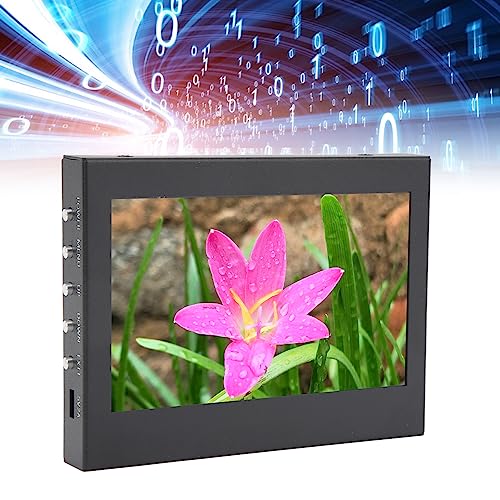 Aeun Touch Screen Monitor, 1024 X 768 IPS Small Monitors 170 Degree Display for Industrial Control