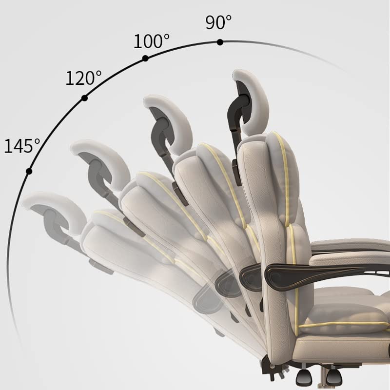 SDFGH Computer Chair Home Boys And Girls Can Adjust The Live Gaming Chair Boss Chair Lazy Swivel Office Chair