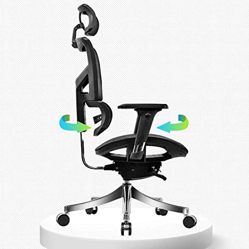 WALNUT Office Chair - Ergonomic Chair Computer Chair Home Chair Waist Comfort Comfortable sedentary Office Chair Back mesh Chair Swivel Chair