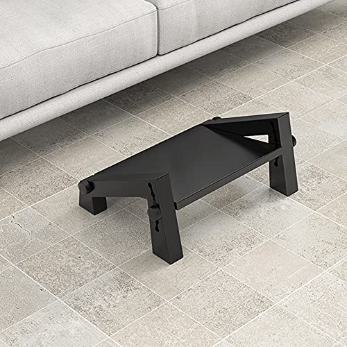 N / B Adjustable Footrest, Ergonomic Desk Footrest, with 6 Adjustable Heights,30° Adjustable Angle of Inclination,Relieve Leg, Knee and Back Pain