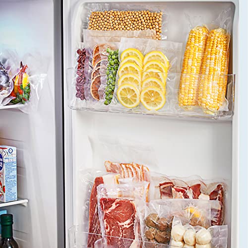 FRESKO Vacuum Sealer Bags 15x25cm/100pcs, Textured Vacuum Food Sealer Bag Thick Embossed Bags, Designed for Sous Vide Cooking and Food Storage |