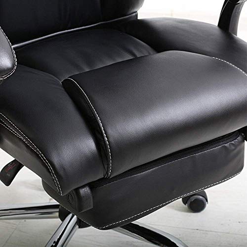 MU Home High Back Executive Office Chair Leather Ergonomic Office Computer Chair Reclining Desk Chair 360° Swivel Chair Office Chair