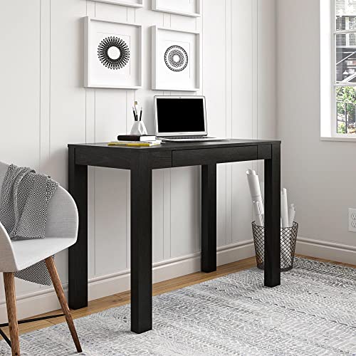 WALNUT Office Desk Minimalist Desk With Storage Drawer Study Table For Laptop And Paperwork Home Office Furniture (Color : C)