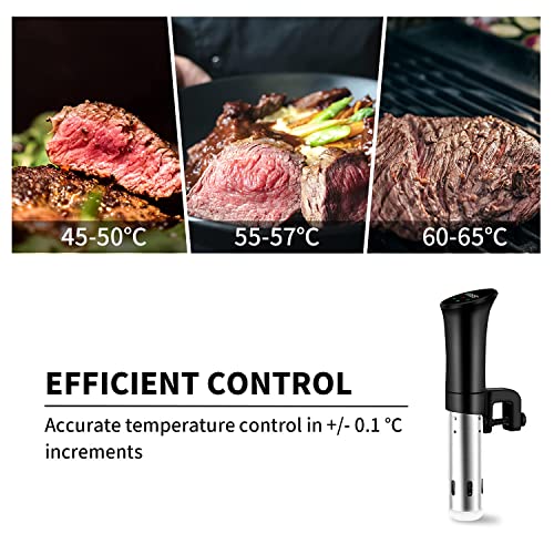Sous Vide Machine, Sous Vide Cooker, Immersion Circulator Sous Vide, Precision Cooker Accurate Temperature and Time Control, Sous Vide Cookbook I