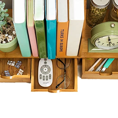 NXYJD Creative Student Bookshelf Landing Office Storage Rack Home Simple Bookcase