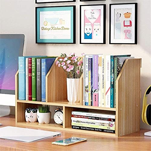 NXYJD Bookshelf, Floor Standing Tree Bookcase in Living Room/Home/Office, Bookshelves Storage Rack for CDs/Movies/Books