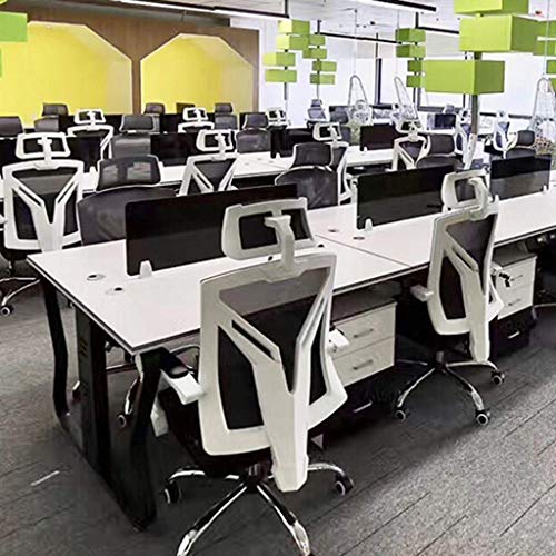 Mu Computer Chair,Home Ergonomic Gaming Chair Game Chair Backrest Study Chair Comfortable Office Chair Bearing 400Kg,White,68 * 68 * 116Cm