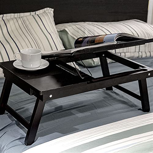 WALNUTA Wooden Laptop Table Home Computer Desk Students Dormitory Beds Folding Laptop Tables Computer Table Office Desk