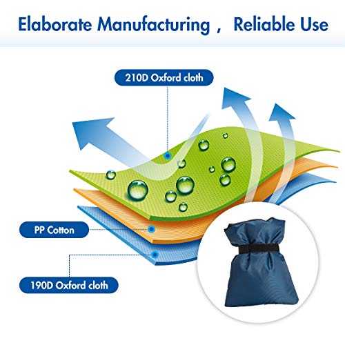 2 Pack Outdoor Tap Cover Tap Jacket Outdoor Tap Cosy Cover Outside Garden Faucet Socks for Freeze Protection