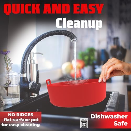 DoubleUCooking-Air Fryer Liner- Air Fryer Silicone Liners- reusable silicone air fryer liners- Airfryer Liners- Silicone Air Fryer Liners- Silico