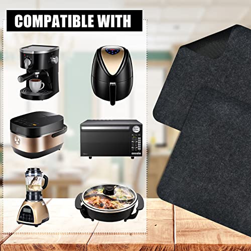 Heat Resistant Mat, TMBMLPP 2Pcs Heat Resistant Mat for Air Fryer, Kitchen Appliance Non-Slip Mat, Air Fryer Mat,Air Fryer Heat Resistant Mat, Ki