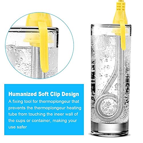 Boiling Water Heating Tube 220V 600W, Coffee Warmer Small Stick Fast Heat Hot Immersion Electric Heater for Heating Tea, Water, Cocoa Camping Out