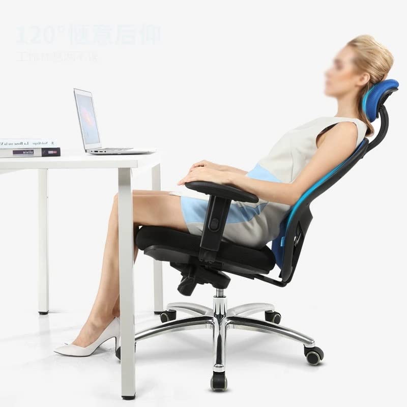 LEIGE Ergonomic Computer Chair Home Swivel Chair Boss Seat Thicken Cushion Comfortable Reclinable Office Chair Sync Back Function