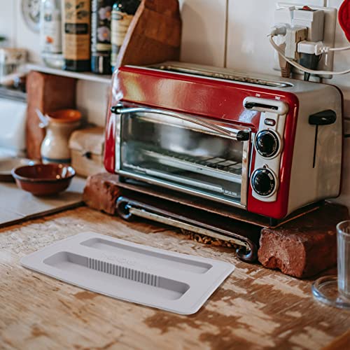 Healeved Silicone Toaster Dust Cover 2 Slice Toaster Lid Kitchen Appliance Cover