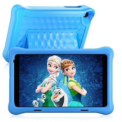 XCX 8 Inch Children's Tablet, Android 10 Kids Tablet, HD Display (1080p), 2GB + 32GB, Quad Core, Pre-Installed Kidoz, WiFi, Bluetooth, Dual Camer