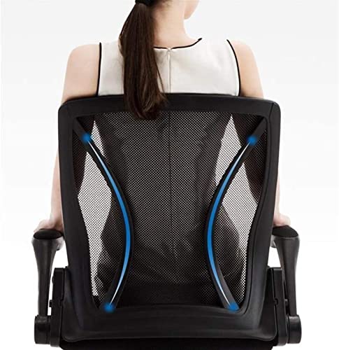 WZLYHD Desk Chair Computer Chair Staff Chair Adjustable Seat Ergonomic Swivel Mesh Chair Home Office