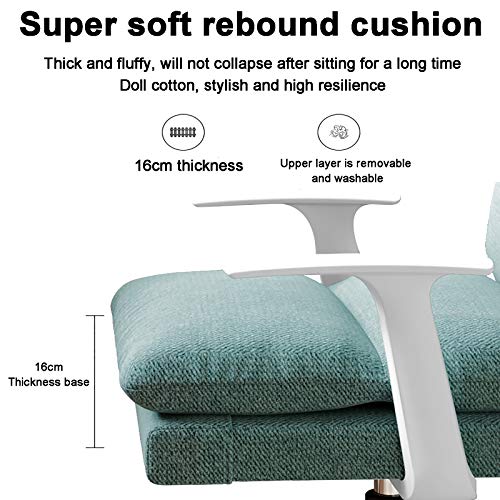 office chair gaming chair computer chair Ergonomic Computer Chair with Thick Padding Backrest,Executive Home Office Chair,Big and Tall Upholstere