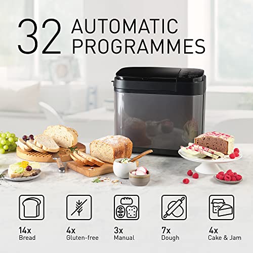 Panasonic YR2540 Fully Automatic Breadmaker, with yeast & nut dispensers, Manual Settings for Bread & Rising, Dual Temperature Sensors, 13 Hours