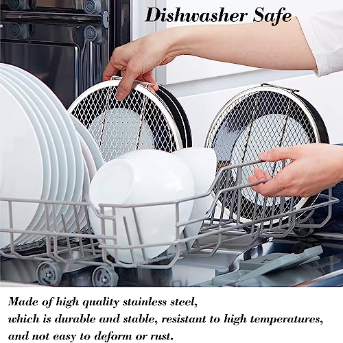 Dehydrator Rack for Air Fryer, 5 Racks Stainless Steel Air Fryer Rack with Anti Scalding Gloves Stackable Air Fryer Accessories for Dry Corn Swee
