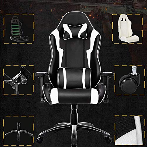 LZQDM Office chair -Ergonomics sports Chair Comfortable Sedentary Reclining Home College Chairs Dormitory Computer Chair