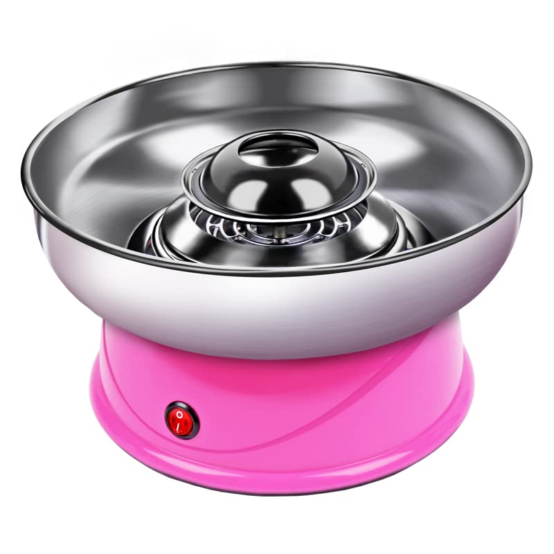 DiiDa Candy Floss Machine Easy Clean Cotton Candy Machine Maker 420W for Birthday Parties, Children's Day and Christmas Day