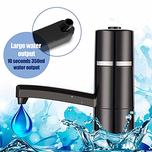 Drinking Water Pump, TECKCOOL Wireless Automatic Electric Gallon Drinking Bottle Water Dispensing Pump System, Portable Switch 5W USB Charging Wa