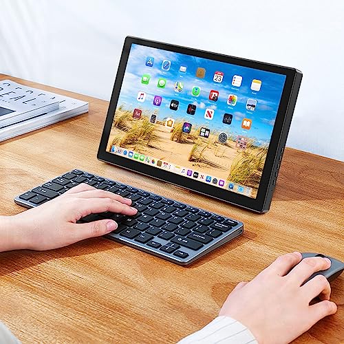 Thinlerain Portable Touchscreen Monitor, 10.1 Inch Portable Laptop Monitor HDMI 1920x1200 IPS 16:10 Screen Computer Display for PC PS3 PS4 Xbox R