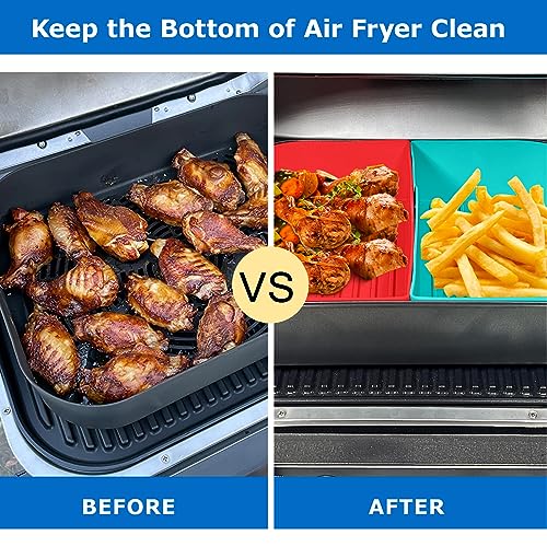 Silicone Liner for Ninja OG751BRN/OG701- Combo Crisper Basket Liner Non-Stick for Ninja woodfire Outdoor Grill Accessories Dishwasher Safe