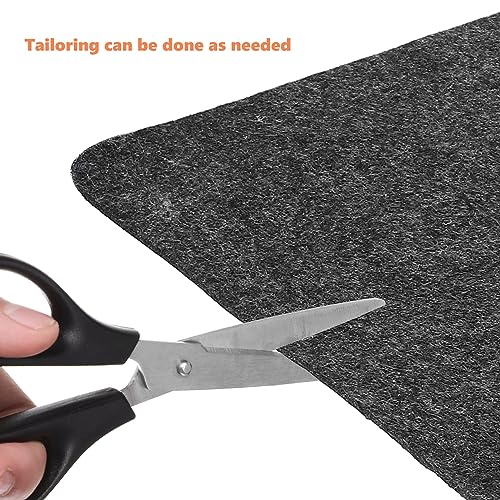 Heat Resistant Mat for Air Fryer, 3 Pcs Kitchen Countertop Heat Protector Mat, Non-Slip Kitchen Appliance Sliders, Compatible for Air Fryer Acces