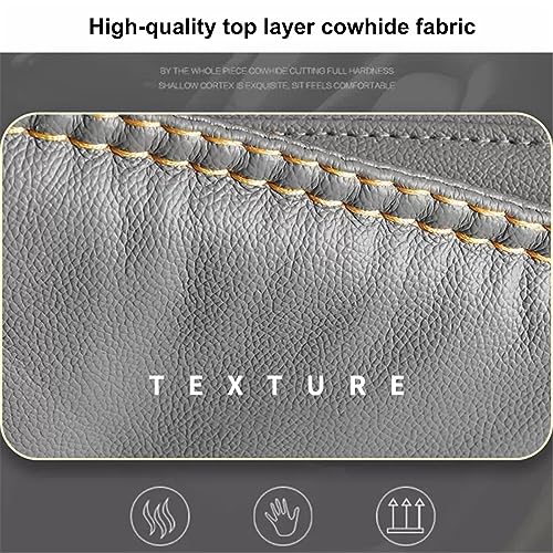 JHKZUDG Executive Leather Adjustable Chair,Ergonomic Office Chair Gaming Chair,High Back Recliner Swivel Chair,for Home Office,black