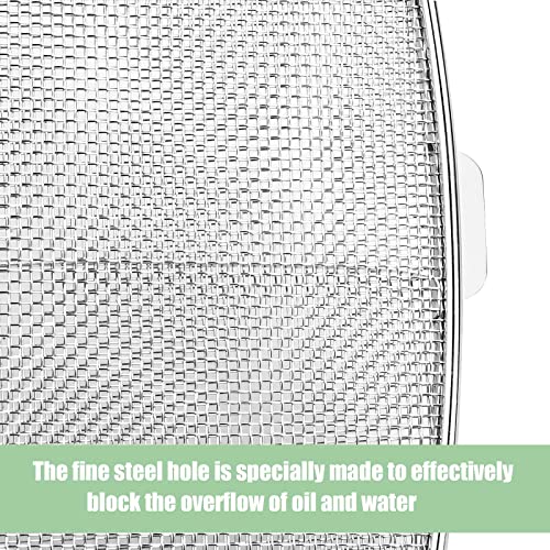 Air Fryer Splatter Screen Net for Ninja Air Fryer AG300/AG300C/AG301C/AG302/AG400, 304 Stainless Steel Air Fryer Splatter Guard for Ninja Foodi A