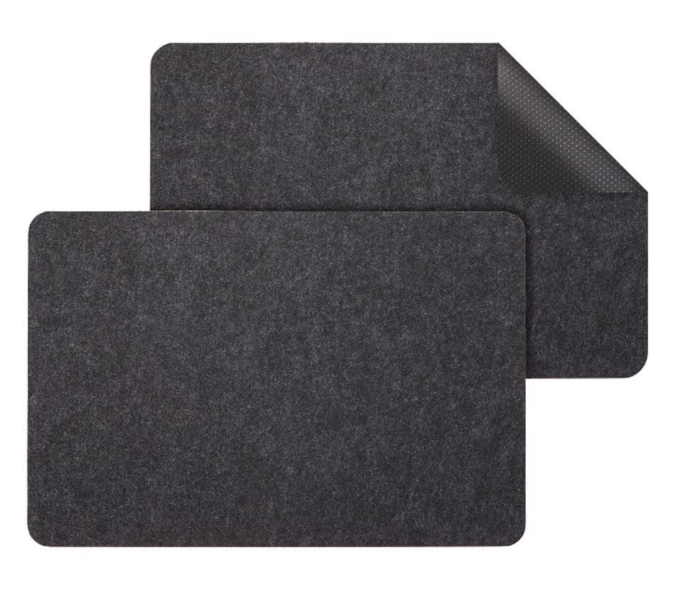 Heat Resistant Mat for Air Fryer, 2 PCS Heat Protector Mat with Appliance Sliders Function for Ninja Air Fryer, Salter Air Fryer,Coffee Maker,Mic