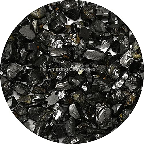 Elite Shungite Stones Chips for Water Purification Tablets, Authentic Karelian Heritage Shungite Stones for Shungite Water Bottle (50 Gram)