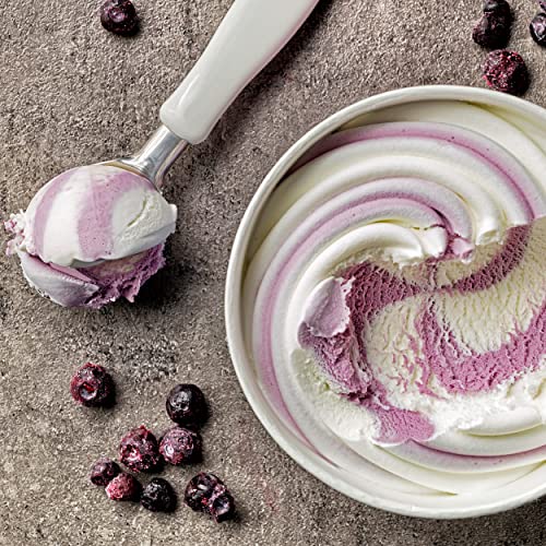 Giles & Posner EK5014GSBL Ice Cream Maker - Electric Frozen Yoghurt Sorbet Churner, 500ml Quick Freeze Bowl, Home-Made Ice Cream In 30 Minutes, D