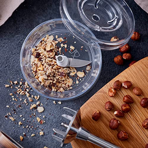 bamix Vorgeschlagener Wert Grinder Accessory for all Stick Blenders with an Output of Less Than 250 watts, Chopper Attachment for Grinding, Stain