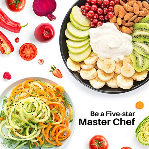 Bestand Spiralizer Attachment Compatible with KitchenAid Stand Mixer, Comes with Peel, Core and Slice, Vegetable Slicer (Not KitchenAid Brand Spi